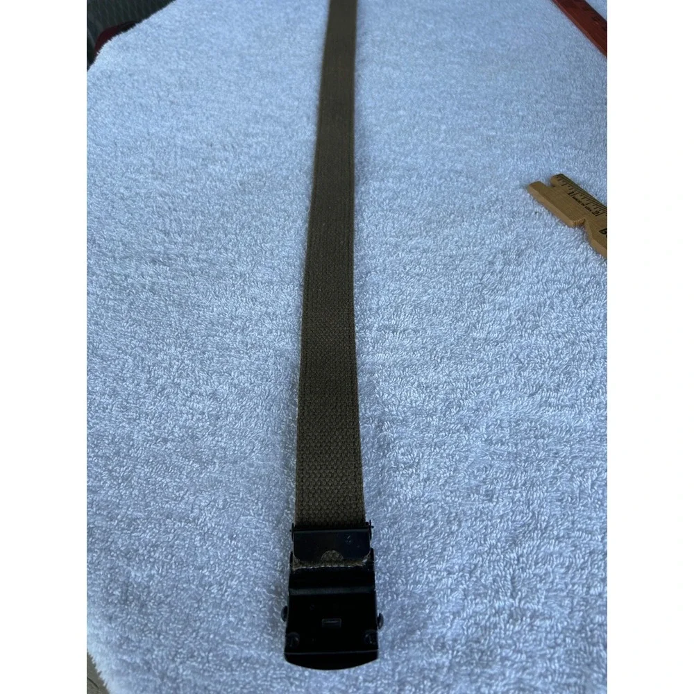 Tactical Canvas Adjustable Military Camo Web Belt Unisex Approx 35